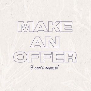 Offers Welcome!! ✨